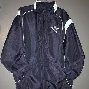 Men’s Medium Blue Dallas Cowboys Windbreaker